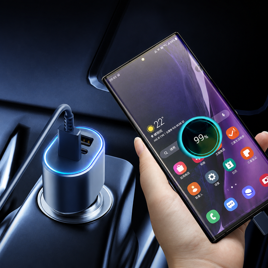 60W USB-C Fast Car Charger