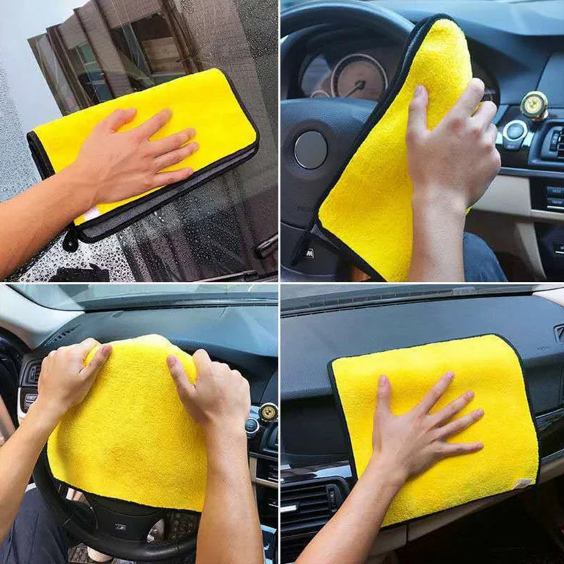 Microfiber Car Cleaning Cloths (10-Pack)